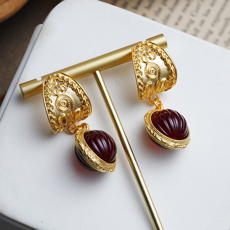 Retro vintage palace style earrings