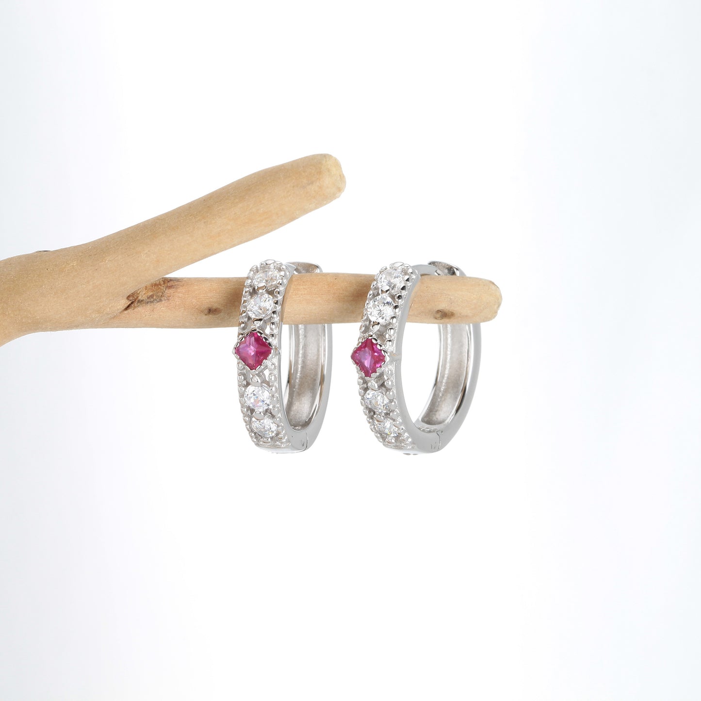 S925 silver with stone  crystal earrings